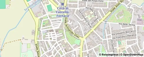 Mappa Città di Castello