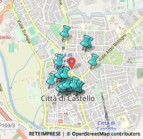 Mappa Piazza Che Guevara, 06012 Città di Castello PG, Italia (0.341)