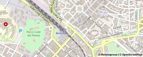 Mappa Arezzo
