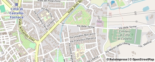 Mappa Città di Castello