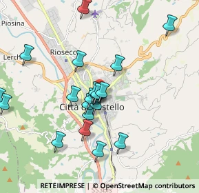 Mappa Viale Raffaele de Cesare, 06012 Città di Castello PG, Italia (1.865)