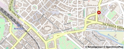 Mappa Arezzo
