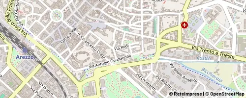 Mappa Arezzo