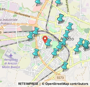 Mappa Ospedale S. Donato, 52100 Arezzo AR, Italia (1.16632)