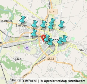 Mappa Ospedale S. Donato, 52100 Arezzo AR, Italia (1.34818)