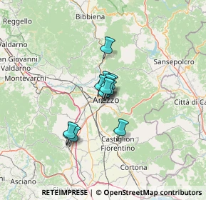 Mappa Ospedale S. Donato, 52100 Arezzo AR, Italia (7.45083)