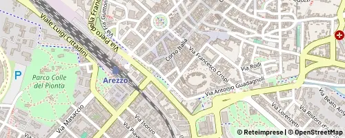 Mappa Arezzo