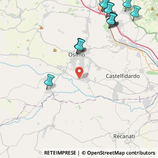 Mappa Via Paolo, 60027 Osimo AN, Italia (6.255)