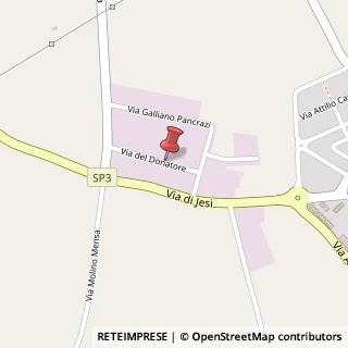 Mappa Via del donatore, 62010 Osimo, Ancona (Marche)