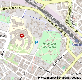 Mappa 52100 Arezzo AR, Italia (0.22)