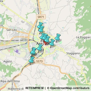 Mappa Via Assab, 52100 Arezzo AR, Italia (1.11818)