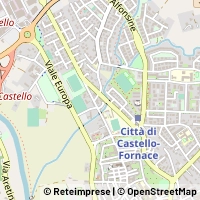 Map Città di Castello