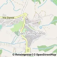 Karte San Gimignano