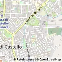Mapa Città di Castello
