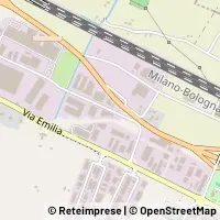 Térkép Anzola dell'Emilia