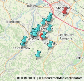 Mappa Via Giosuè Carducci, 41042 Fiorano Modenese MO, Italia (5.29933)