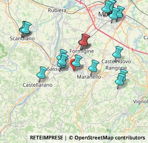 Mappa Via Giosuè Carducci, 41042 Fiorano Modenese MO, Italia (8.5785)