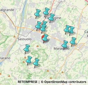 Mappa Via Giosuè Carducci, 41042 Fiorano Modenese MO, Italia (3.59571)