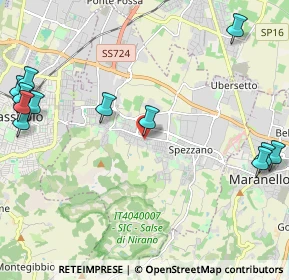 Mappa Via Giosuè Carducci, 41042 Fiorano Modenese MO, Italia (3.11)