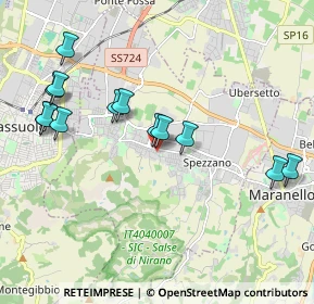 Mappa Via Giosuè Carducci, 41042 Fiorano Modenese MO, Italia (2.09231)
