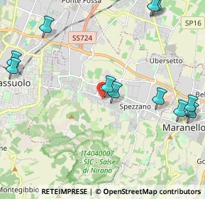 Mappa Via Giosuè Carducci, 41042 Fiorano Modenese MO, Italia (2.74364)