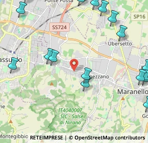 Mappa Via Giosuè Carducci, 41042 Fiorano Modenese MO, Italia (3.06824)