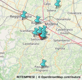 Mappa Via Giosuè Carducci, 41042 Fiorano Modenese MO, Italia (15.91909)