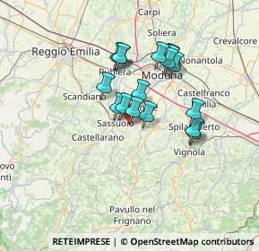 Mappa Via Giosuè Carducci, 41042 Fiorano Modenese MO, Italia (10.90294)