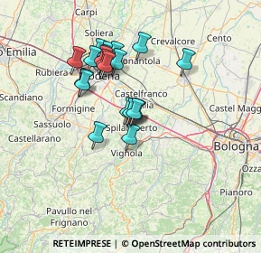 Mappa Via Briani, 41057 Spilamberto MO, Italia (11.5475)