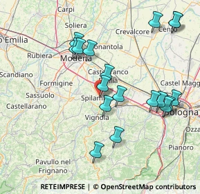 Mappa Via Briani, 41057 Spilamberto MO, Italia (16.42444)