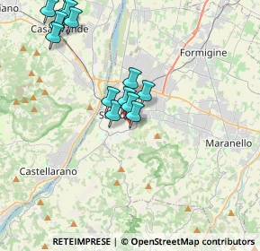 Mappa Viale Palermo, 41049 Sassuolo MO, Italia (3.84615)