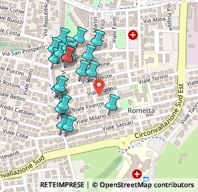 Mappa Viale Palermo, 41049 Sassuolo MO, Italia (0.222)