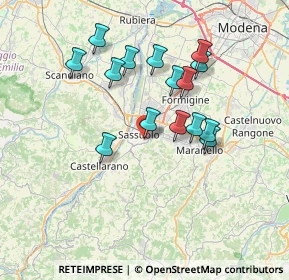 Mappa Viale Palermo, 41049 Sassuolo MO, Italia (6.57)