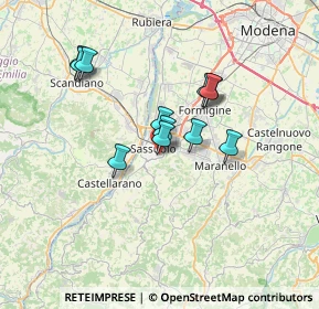 Mappa Viale Palermo, 41049 Sassuolo MO, Italia (5.66083)
