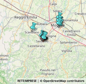 Mappa Viale Palermo, 41049 Sassuolo MO, Italia (7.42688)