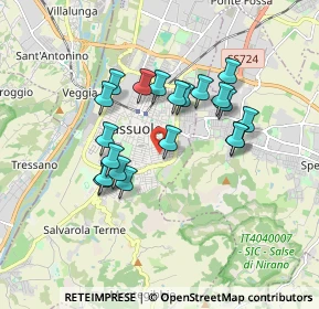 Mappa Viale Palermo, 41049 Sassuolo MO, Italia (1.517)