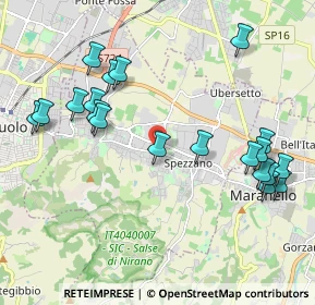 Mappa Via Isonzo, 41042 Fiorano Modenese MO, Italia (2.3225)