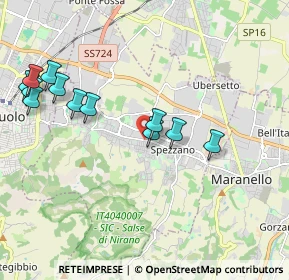 Mappa Via Isonzo, 41042 Fiorano Modenese MO, Italia (2.15)