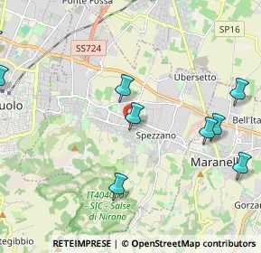 Mappa Via Isonzo, 41042 Fiorano Modenese MO, Italia (3.30267)