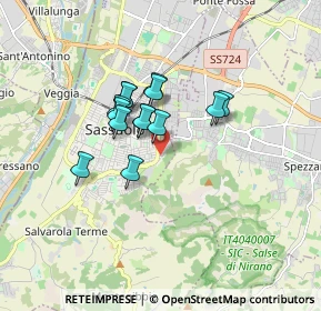 Mappa Via Brescia, 41049 Sassuolo MO, Italia (1.21286)