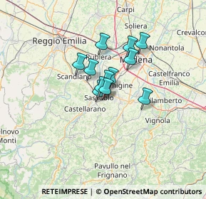 Mappa Via Brescia, 41049 Sassuolo MO, Italia (8.07833)