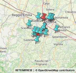 Mappa Via Brescia, 41049 Sassuolo MO, Italia (9.36611)