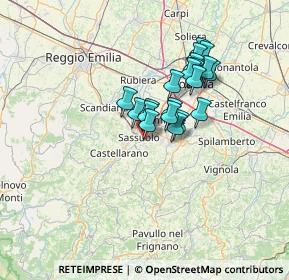 Mappa Via Brescia, 41049 Sassuolo MO, Italia (10.224)