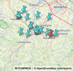 Mappa Via Brescia, 41049 Sassuolo MO, Italia (5.92842)