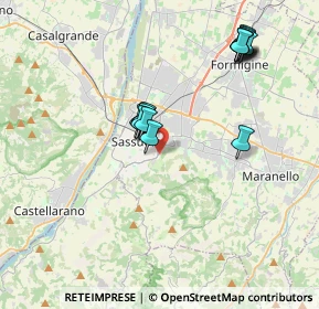 Mappa Via Brescia, 41049 Sassuolo MO, Italia (3.59533)