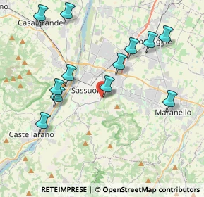 Mappa Via Brescia, 41049 Sassuolo MO, Italia (4.31)