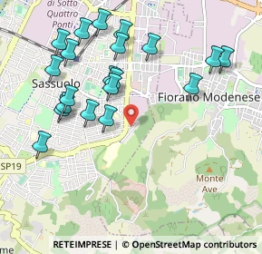 Mappa Via Brescia, 41049 Sassuolo MO, Italia (1.087)