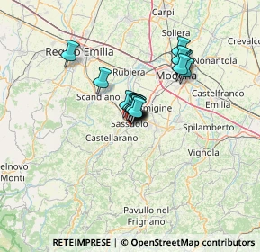 Mappa Viale Catalani, 41049 Sassuolo MO, Italia (8.22941)