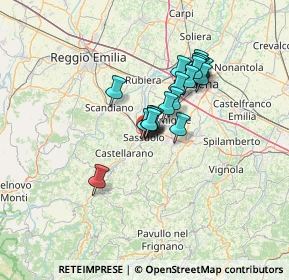 Mappa Viale Catalani, 41049 Sassuolo MO, Italia (9.7585)