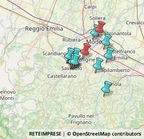 Mappa Viale Catalani, 41049 Sassuolo MO, Italia (8.58615)